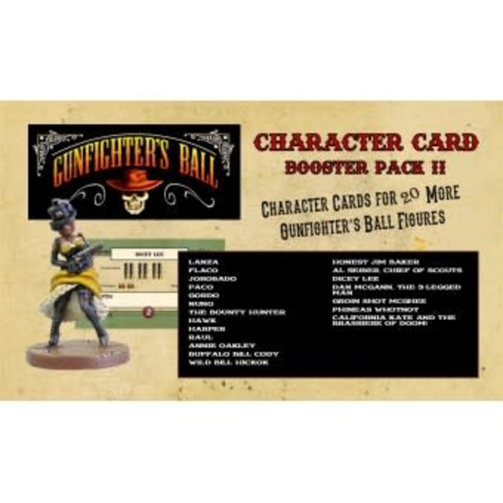 Knuckleduster Miniatures Character Card Booster Pack II