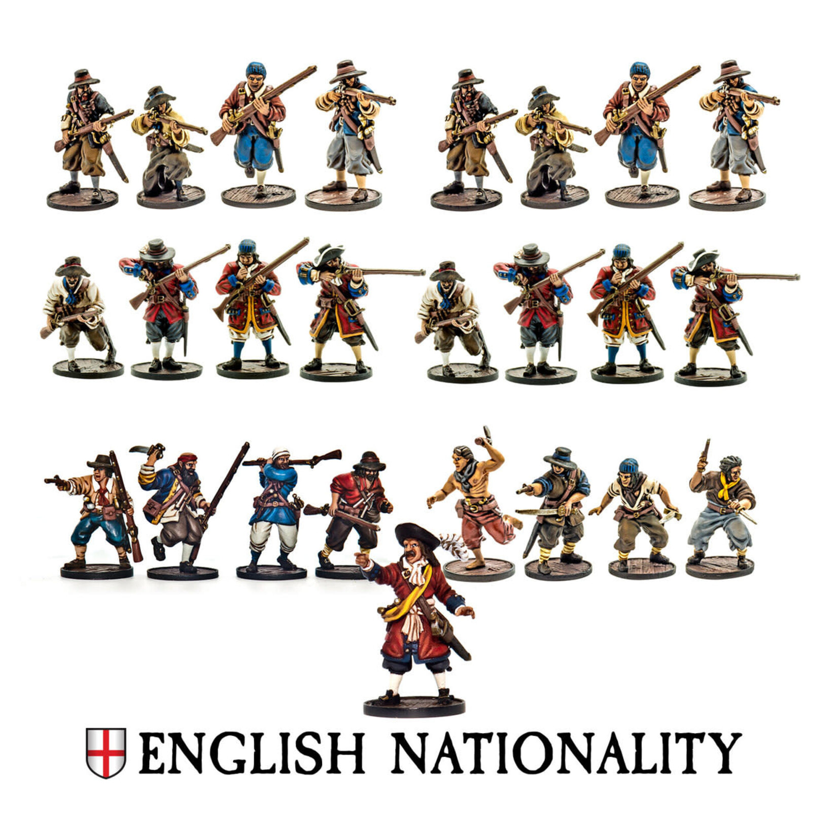 Firelock Games English Nationality Starter Set