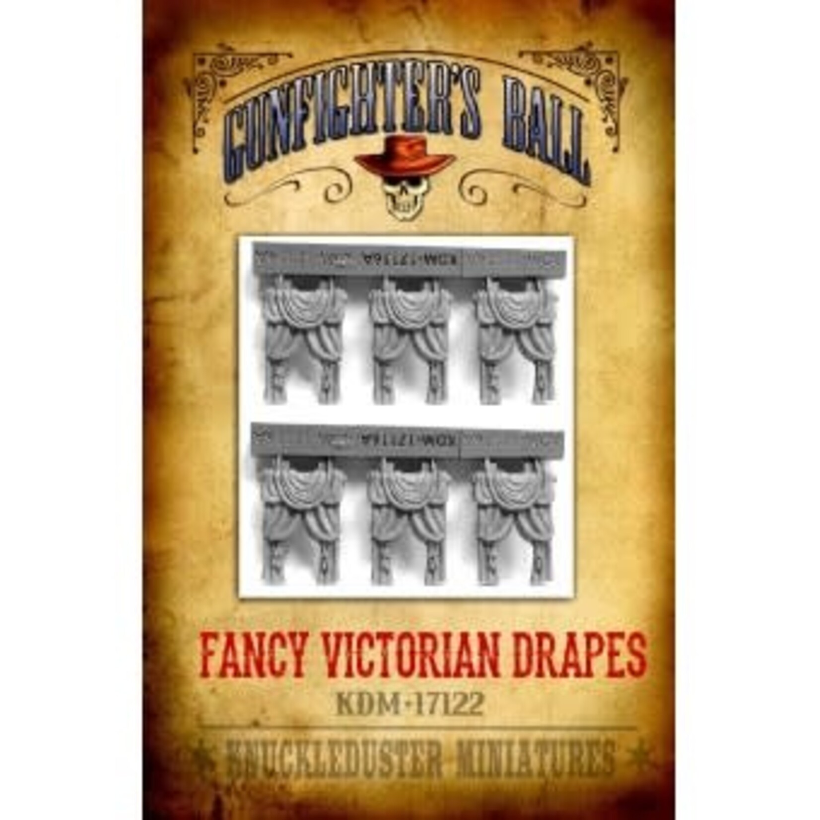 Knuckleduster Miniatures Fancy Victorian Drapes