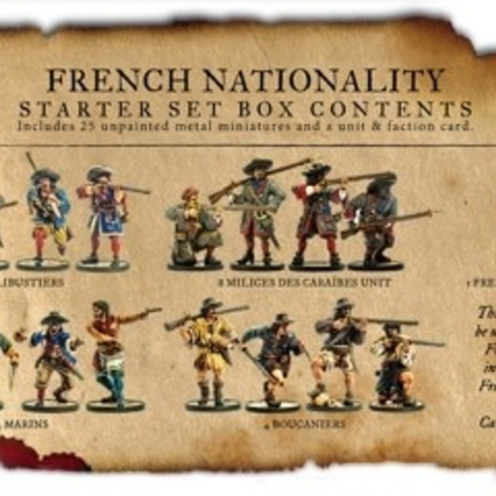 Firelock Games French Nationality Starter Set