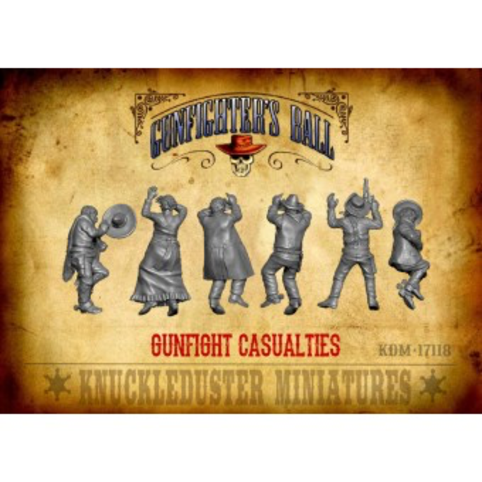 Knuckleduster Miniatures Gunfight Casualties