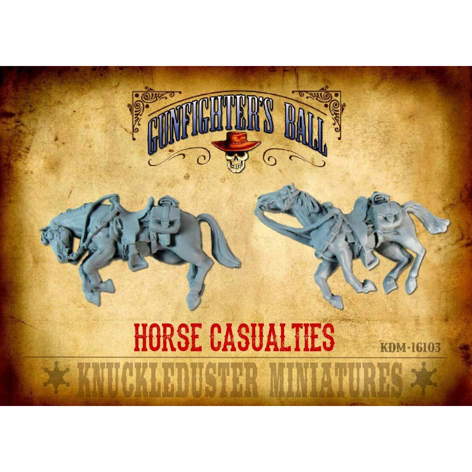 Knuckleduster Miniatures Horse Casualties
