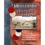 Knuckleduster Miniatures Knuckleduster Cowtown Creator Reference Book