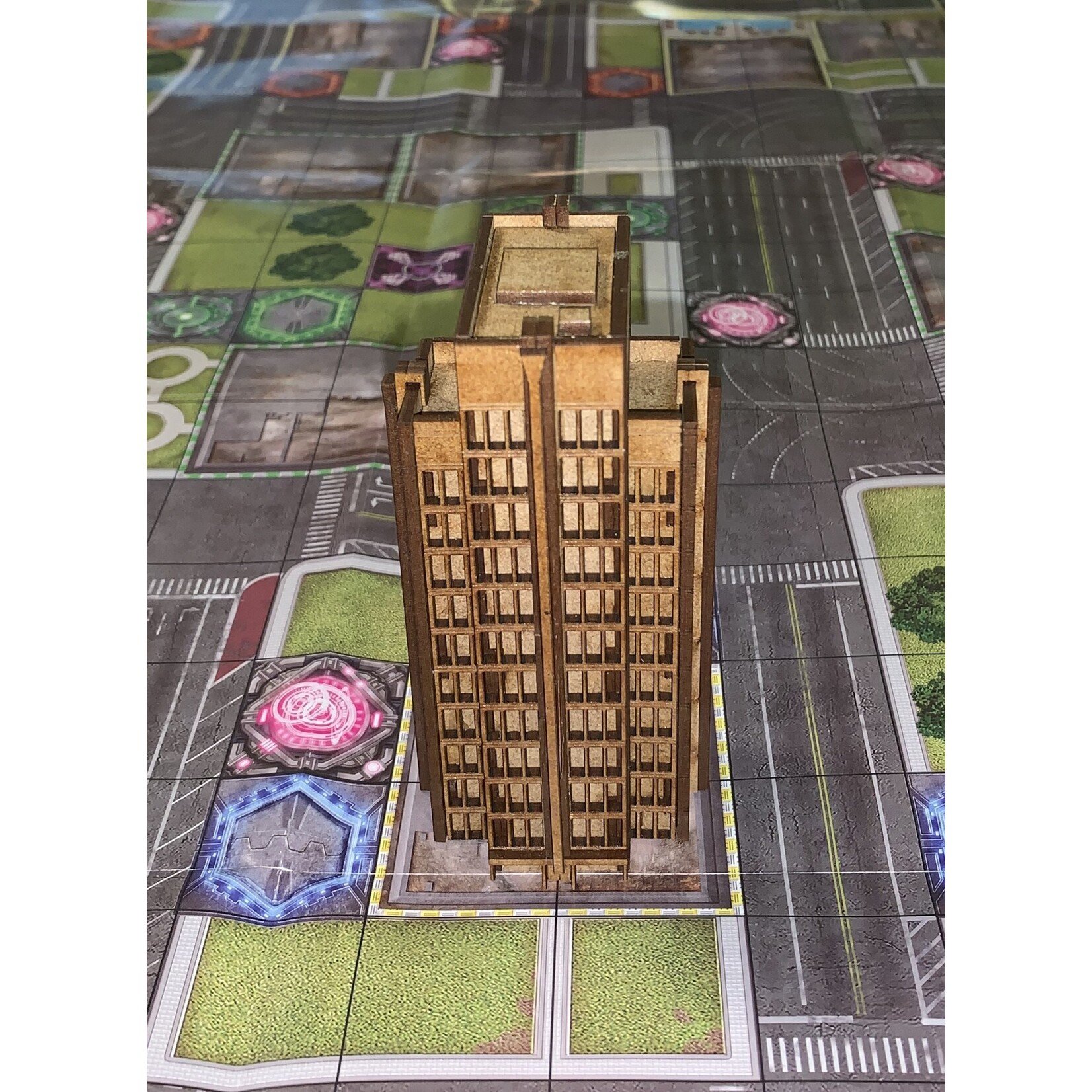 Phalanx Games & Sundry Neo Tyrannis Mini "Monsterpocalypse" SkyScraper 1 Building