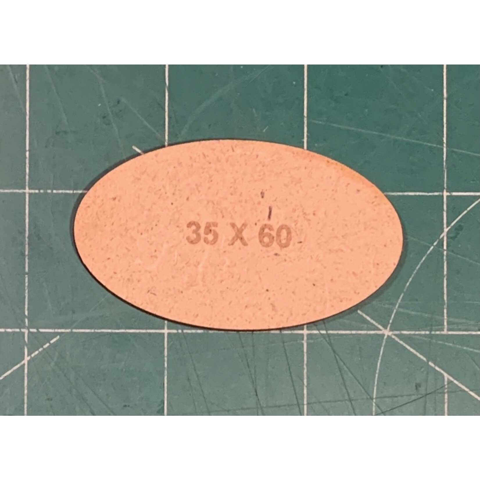 Phalanx Games & Sundry Oval 35 x 60mm MDF Bases (x2)