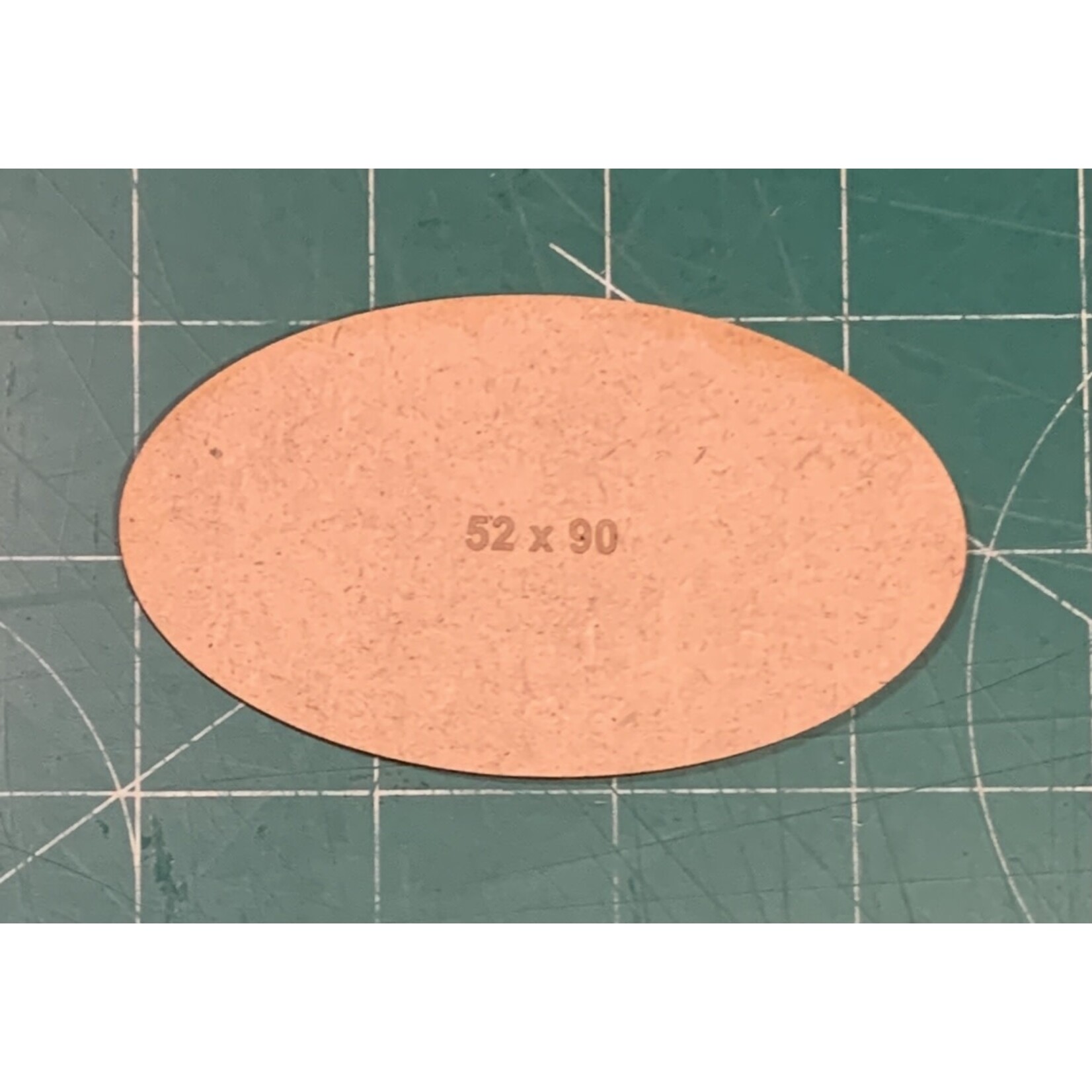 Phalanx Games & Sundry Oval 52 x 90mm MDF Base (x2)