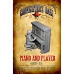 Knuckleduster Miniatures Piano and Player