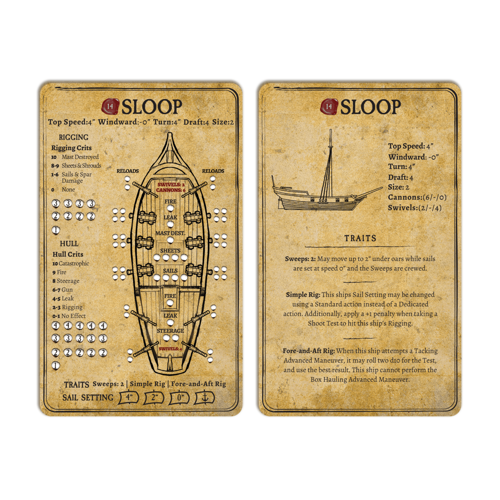 Firelock Games Sloop