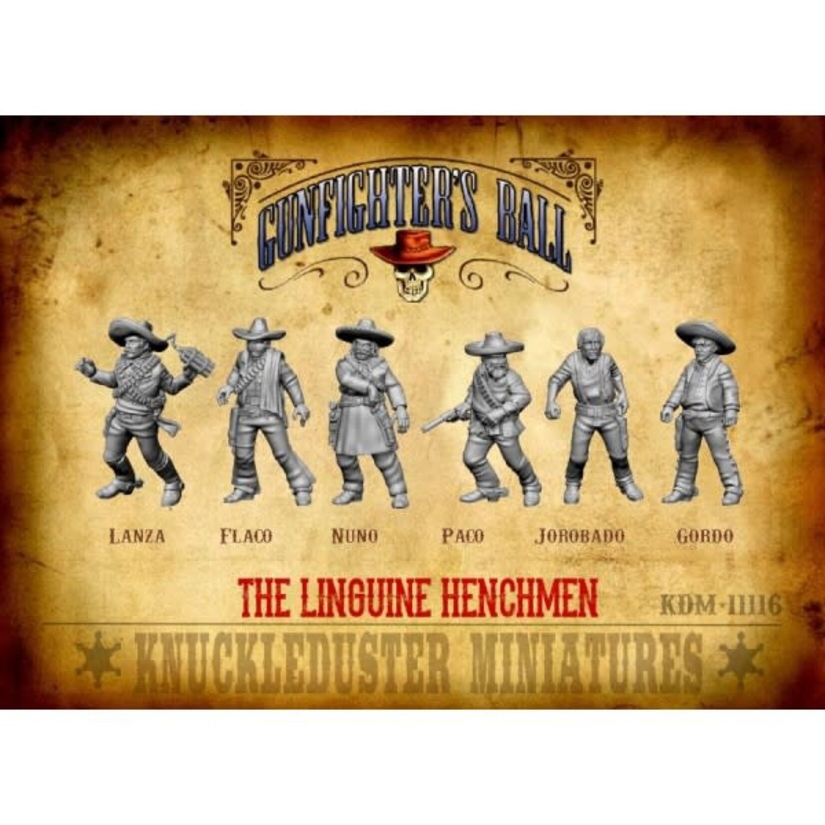 Knuckleduster Miniatures The Linguine Henchmen