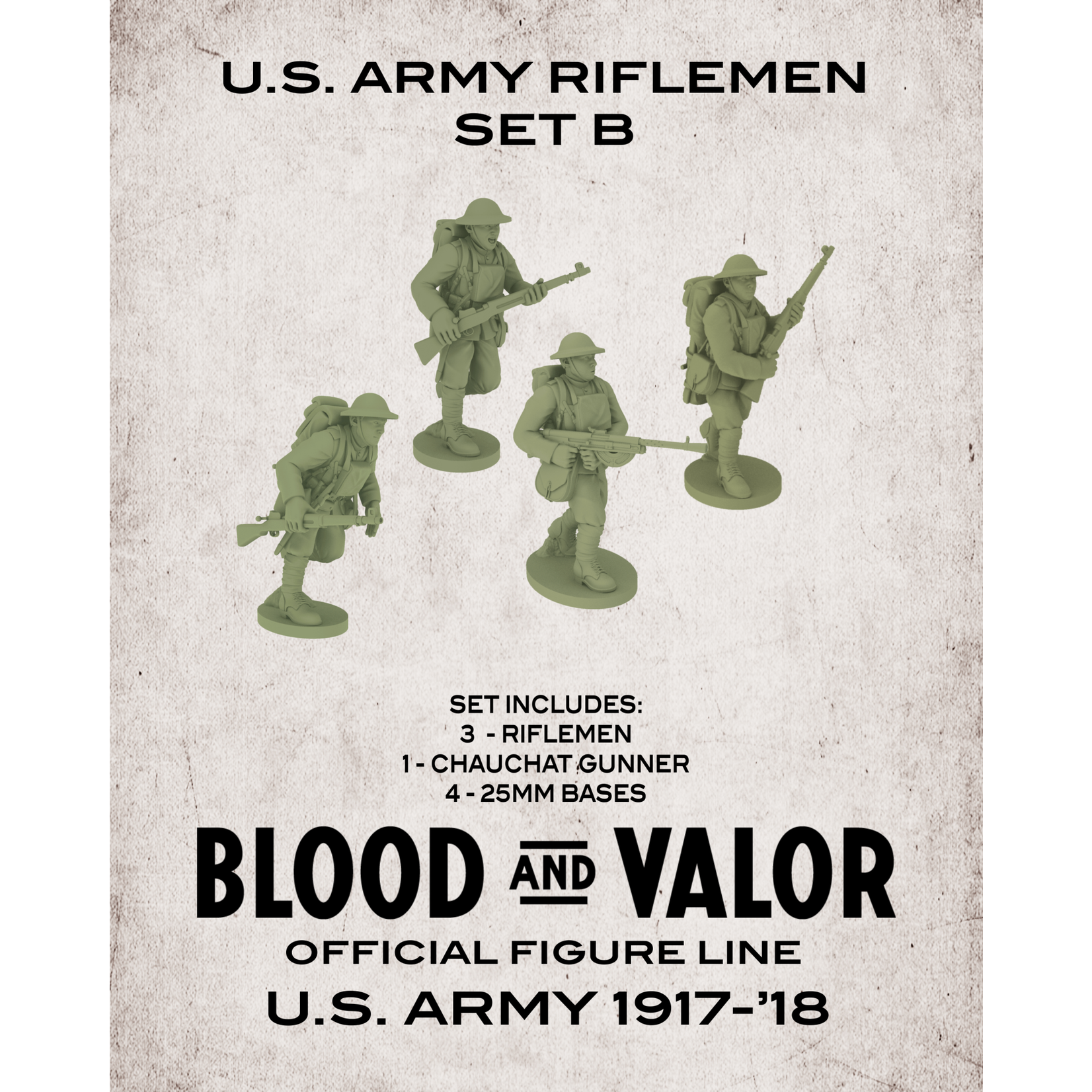 Phalanx Games & Sundry U.S. Army Riflemen Set B
