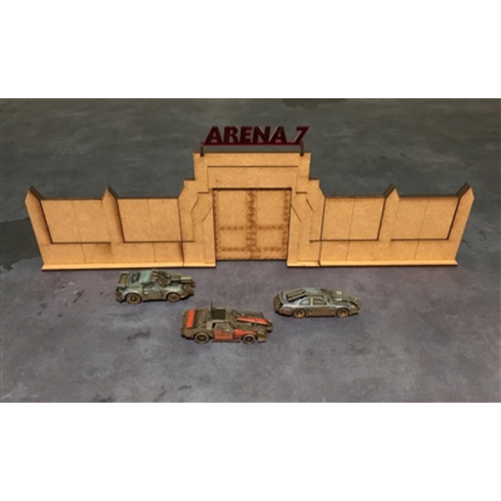 Phalanx Games & Sundry Gaslands Arena Gate & Wall Set