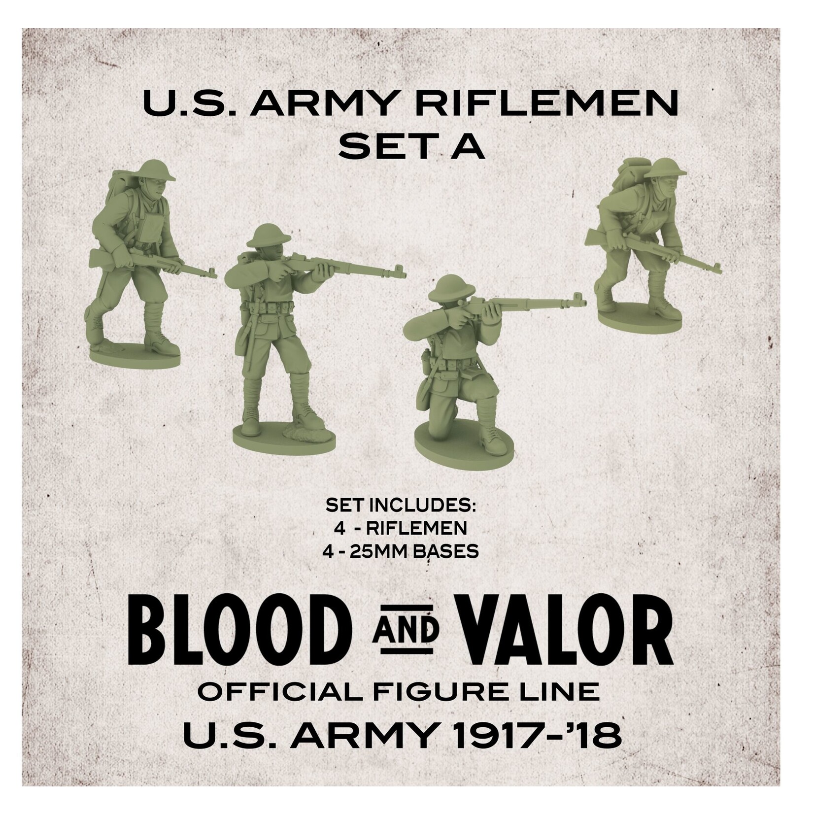 Phalanx Games & Sundry U.S. Army Riflemen Set A