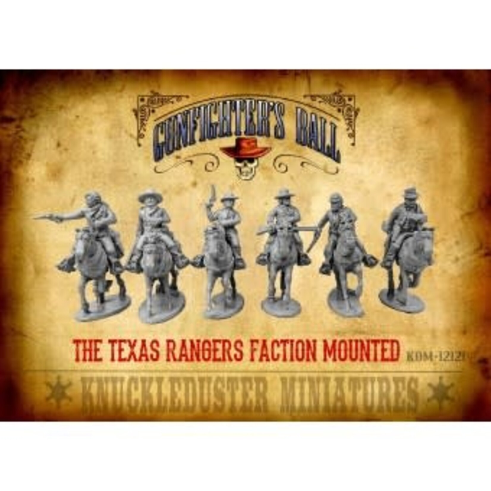 Knuckleduster Miniatures Texas Rangers Faction Mounted