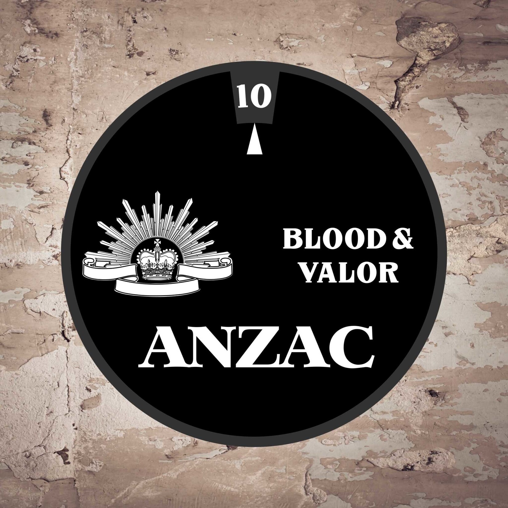 Phalanx Games & Sundry Blood & Valor Wheel - Anzac