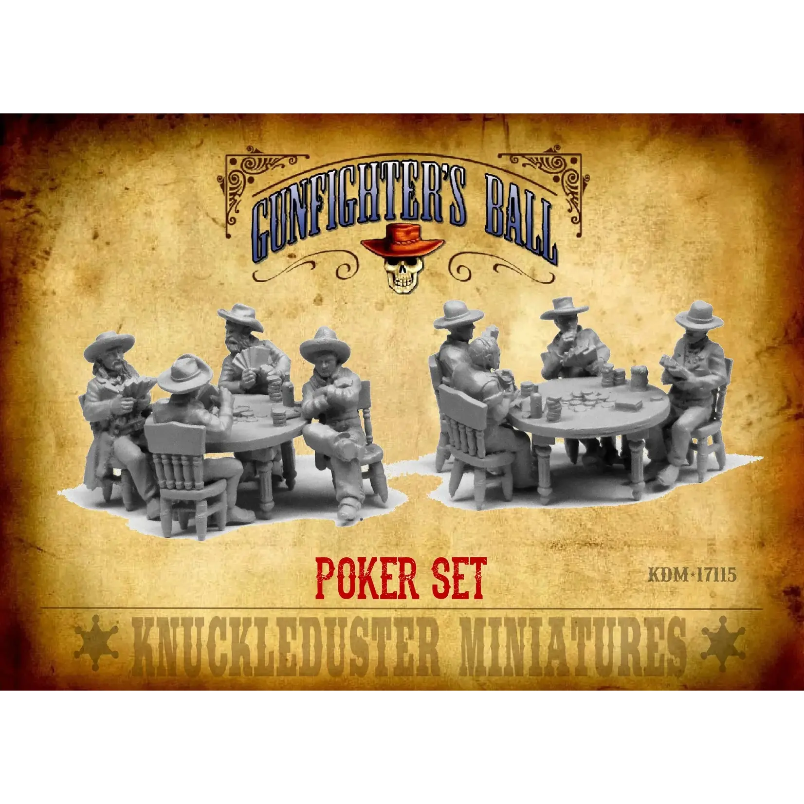 Knuckleduster Miniatures Poker Set