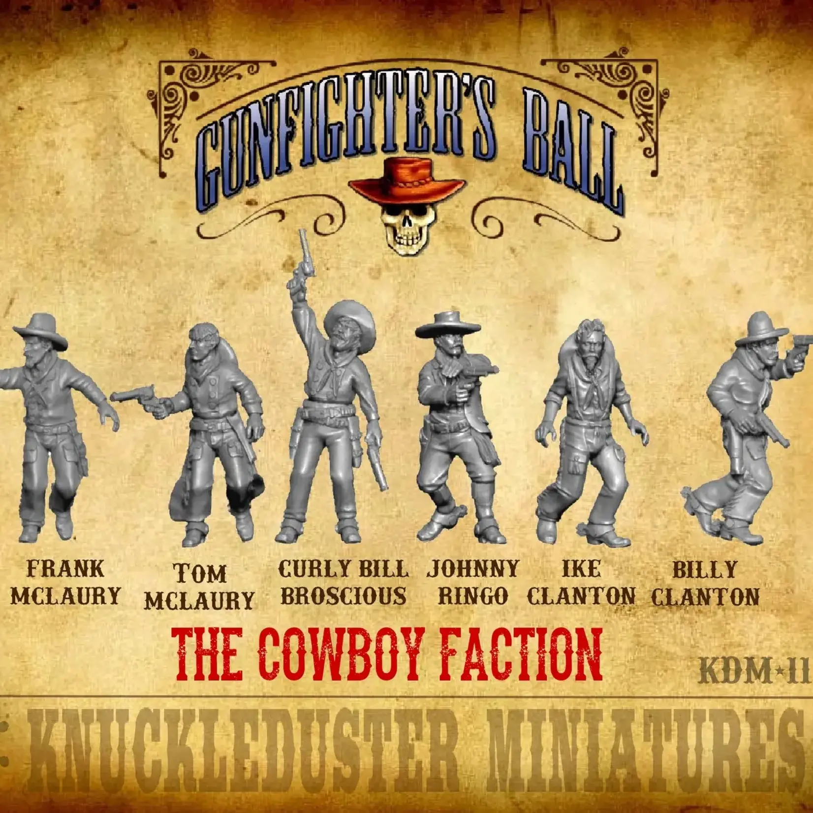 Knuckleduster Miniatures Cowboy Faction