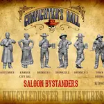 Knuckleduster Miniatures Saloon Crowd Bystanders