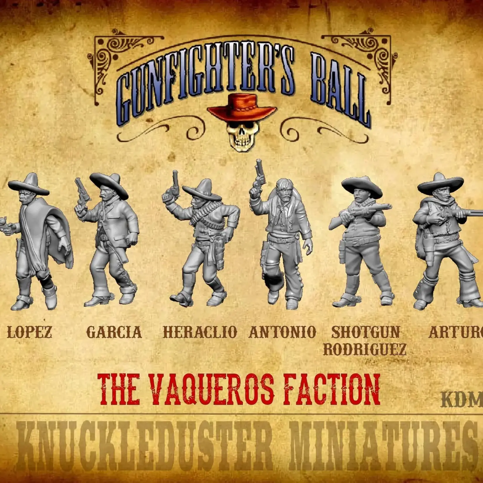 Knuckleduster Miniatures Vaquero Faction