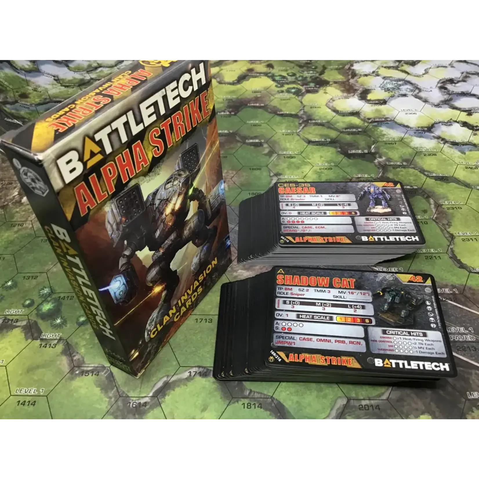 Catalyst Battletech Alpha Strike Clan Invasion Cards