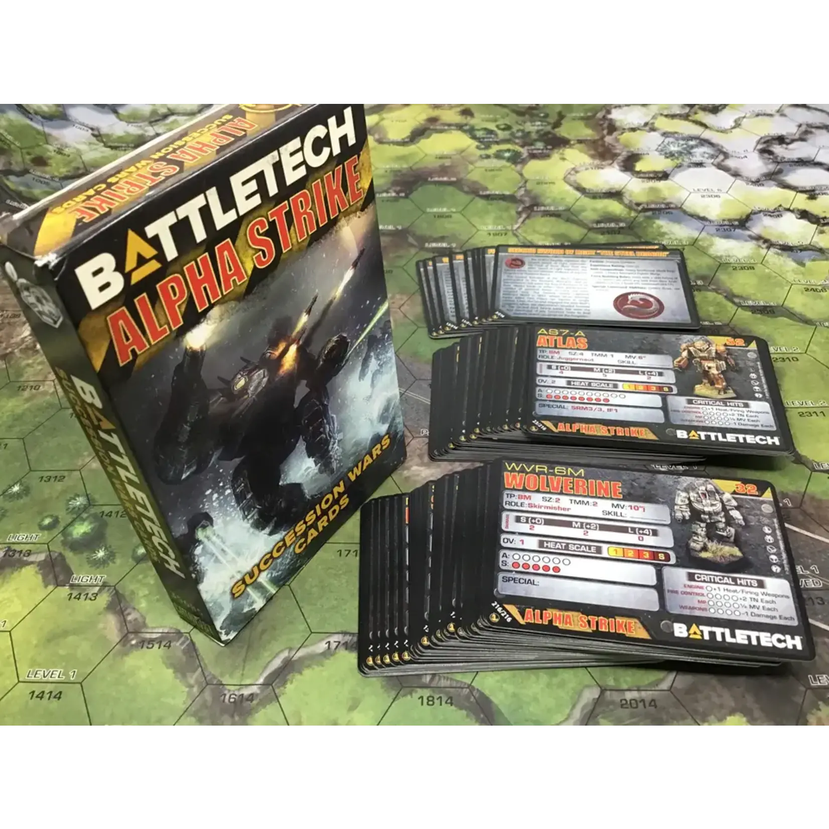 Catalyst Battletech Alpha Strike Succession Wars Cards