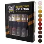 Huge Miniatures Natural Tones Acrylic Paints