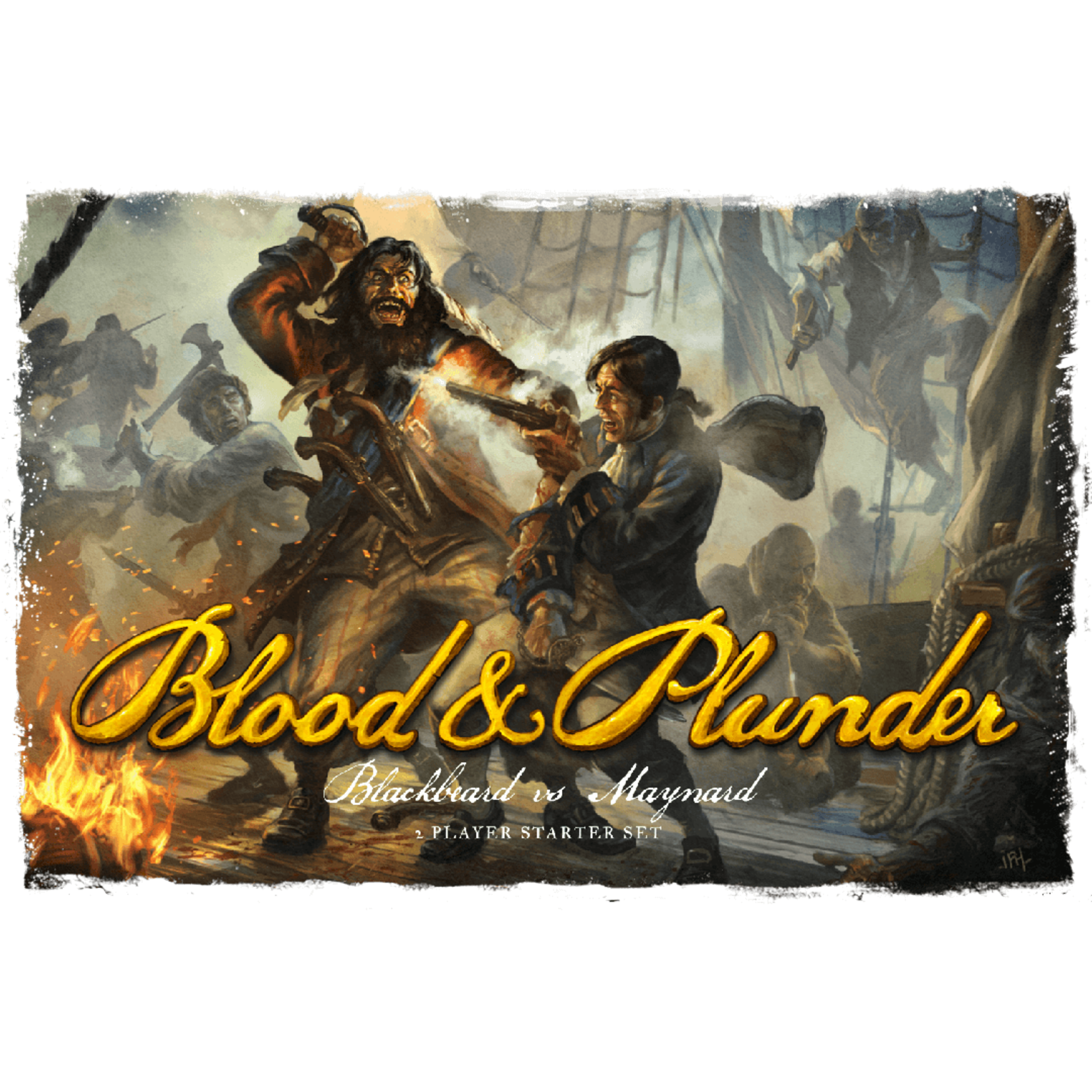 Firelock Games Blood & Plunder Blackbeard vs Maynard 2 Player Boxset