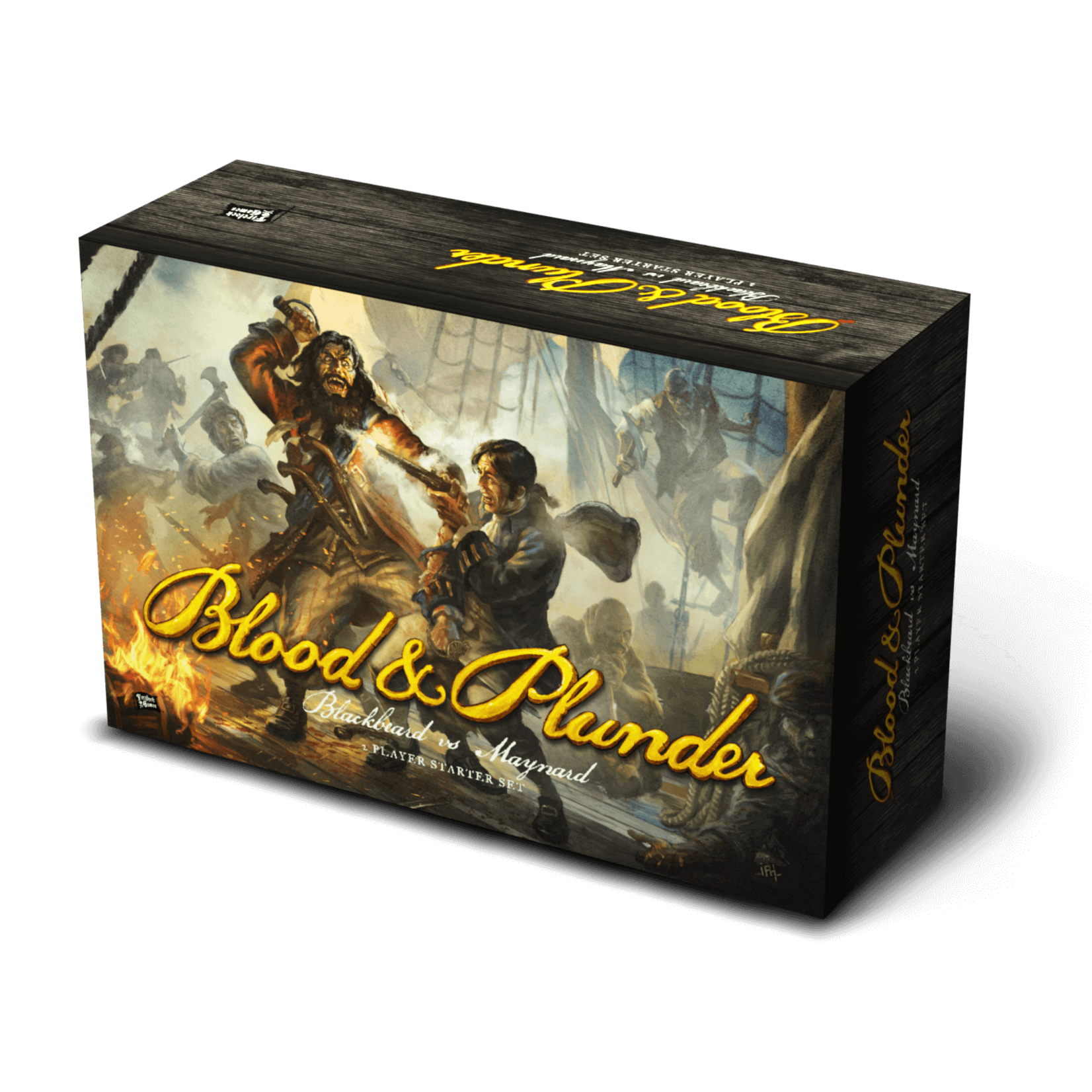 Firelock Games Blood & Plunder Blackbeard vs Maynard 2 Player Boxset