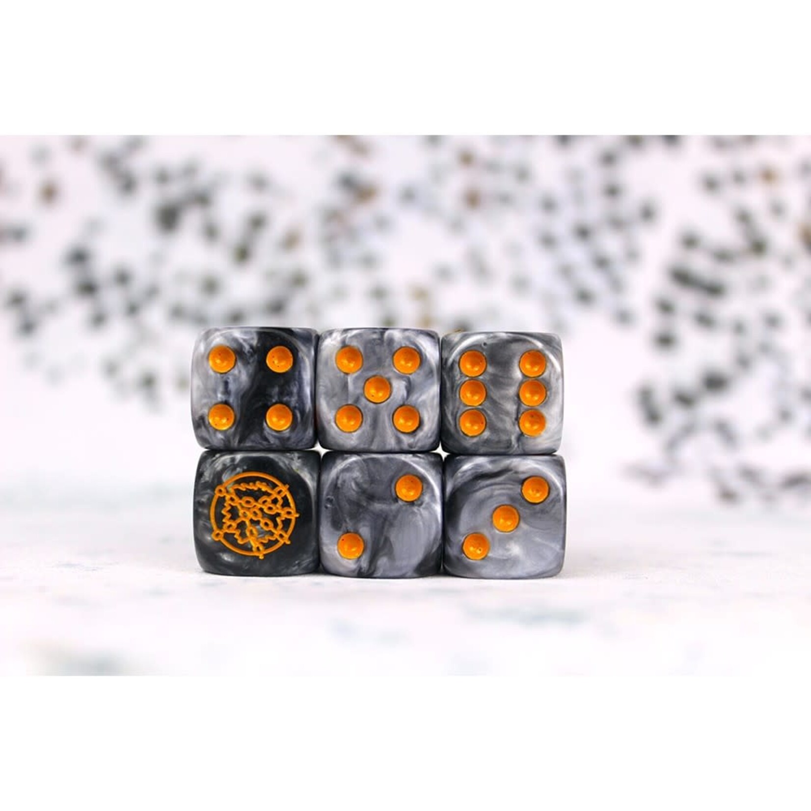 Para Bellum Games Dweghom Faction Dice On Gray Swirl