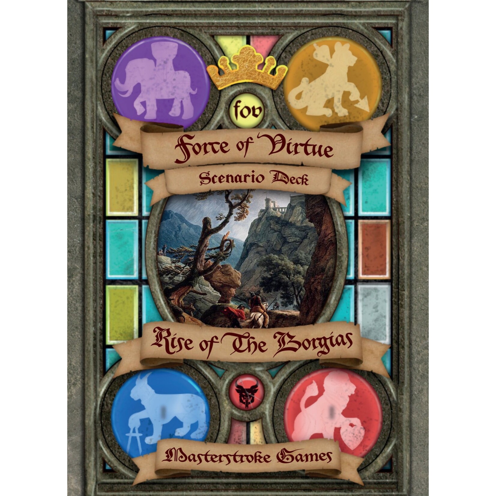 Masterstroke Games Force of Virtue - Rise of the Borgia Scenario Deck