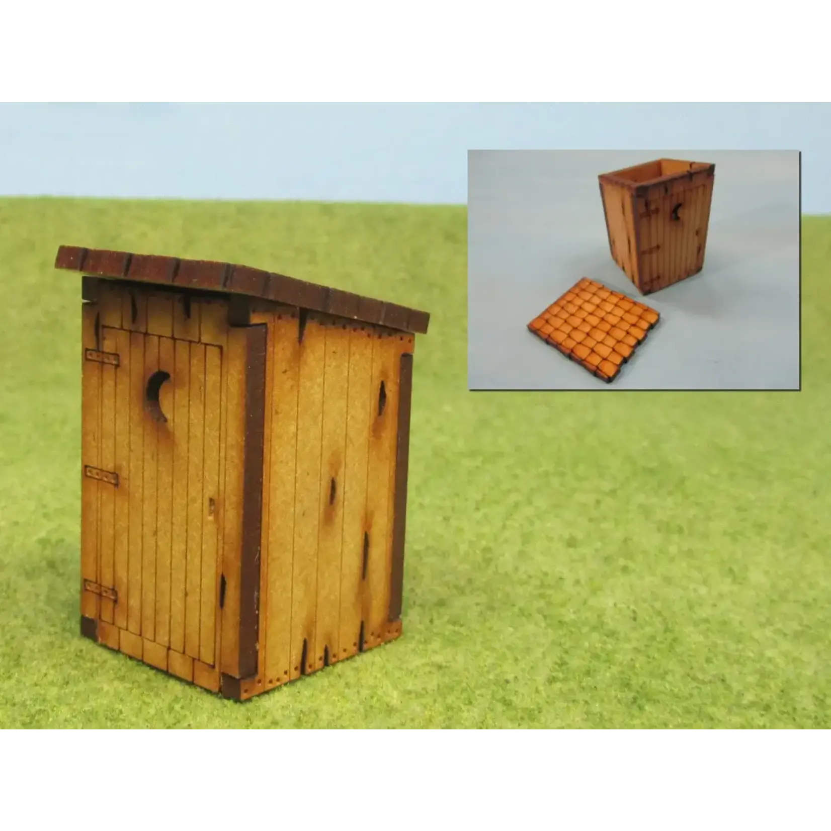 Knuckleduster Miniatures Outhouse