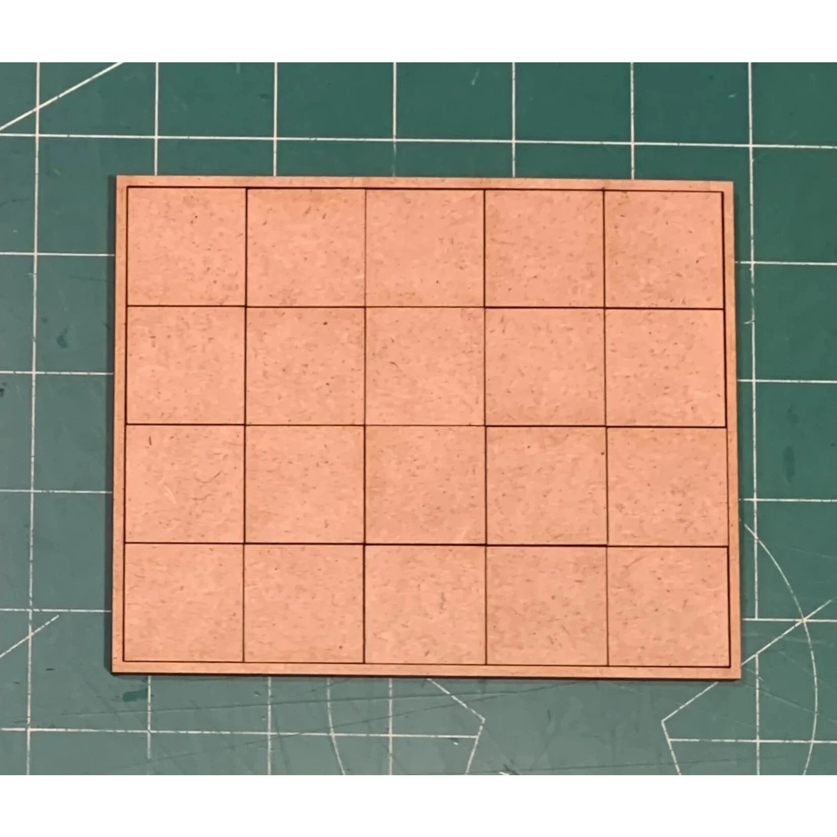 Phalanx Games & Sundry Pair of 20mm Square Rank & File Trays (20 Figure) 5/5/5/5 Linear