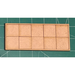 Phalanx Games & Sundry Pair of 30mm Square Movement Trays (10 Figure) 5/5 Linear