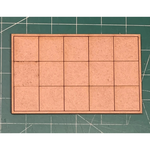 Phalanx Games & Sundry Pair of 25mm Square Rank & File Movement Trays (15 Figure) 5/5/5 Linear
