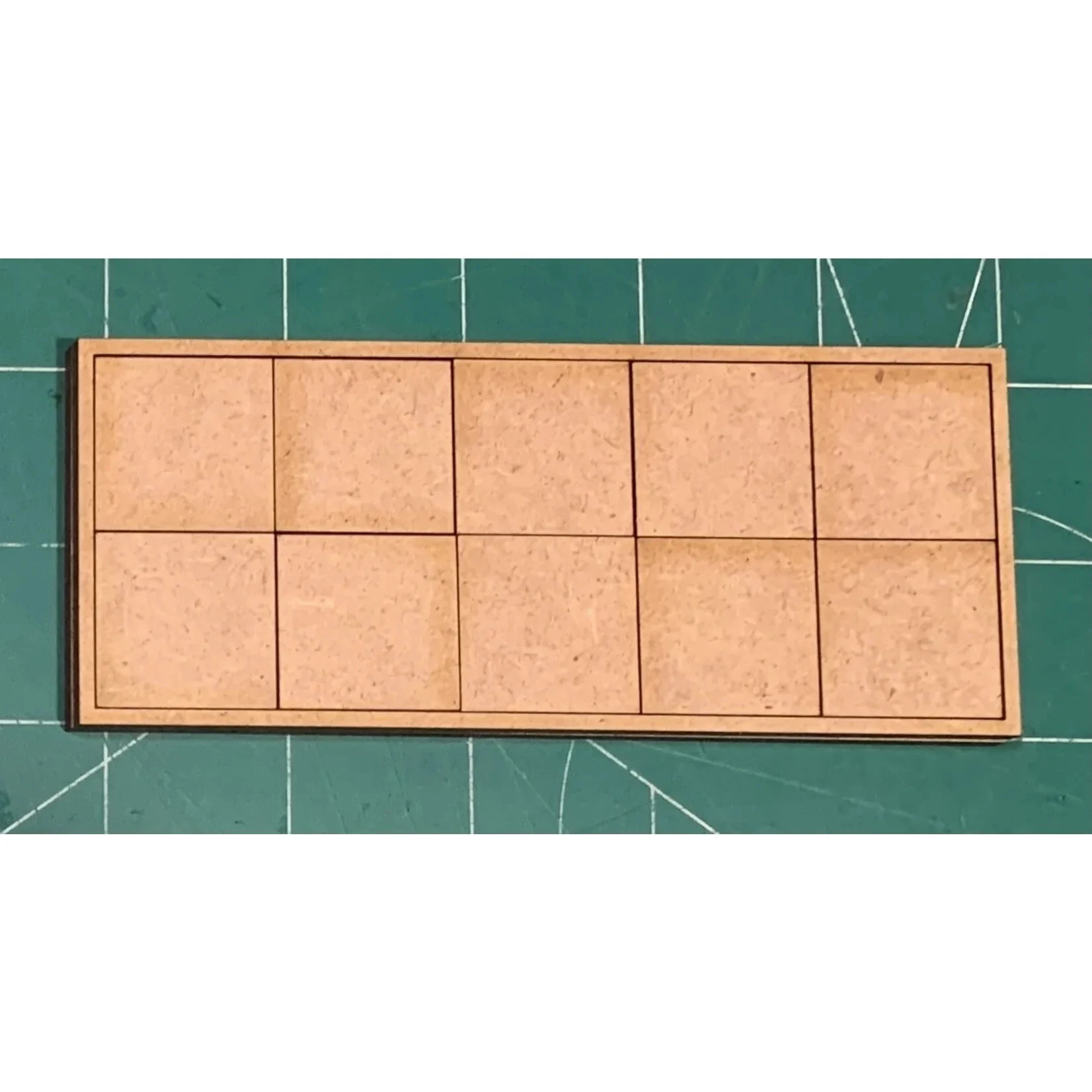 Phalanx Games & Sundry Pair of 25mm Square Movement Trays (10 Figure) 5/5 Linear