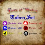 Masterstroke Games Force of Virtue - Token Set