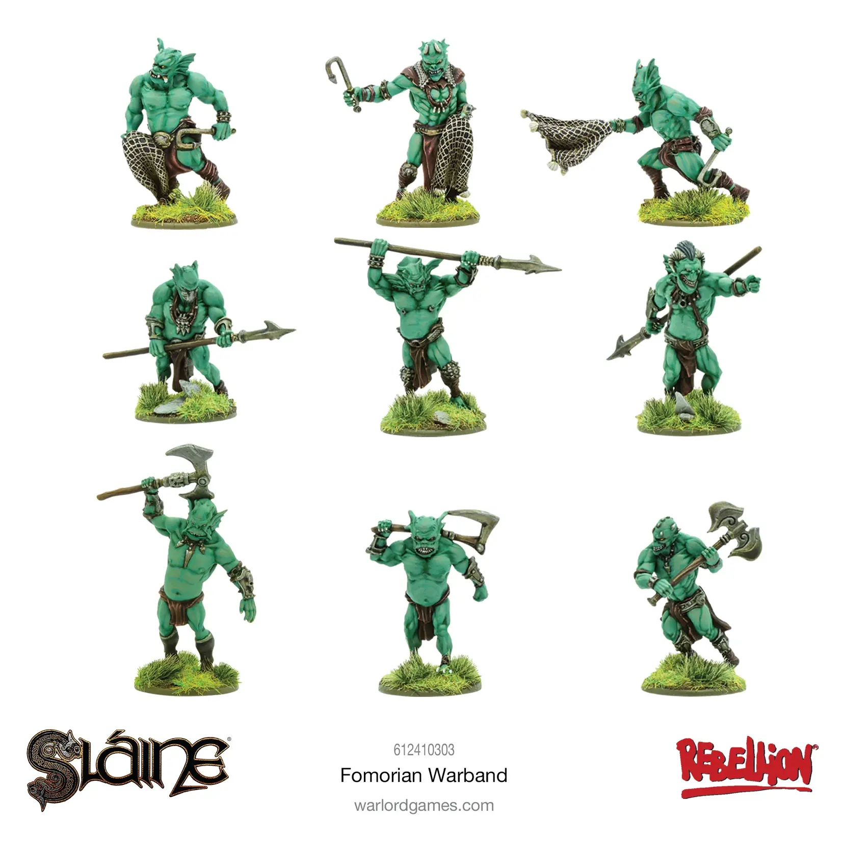 Warlord Games Slaine - Formorian Sea Demons Warband