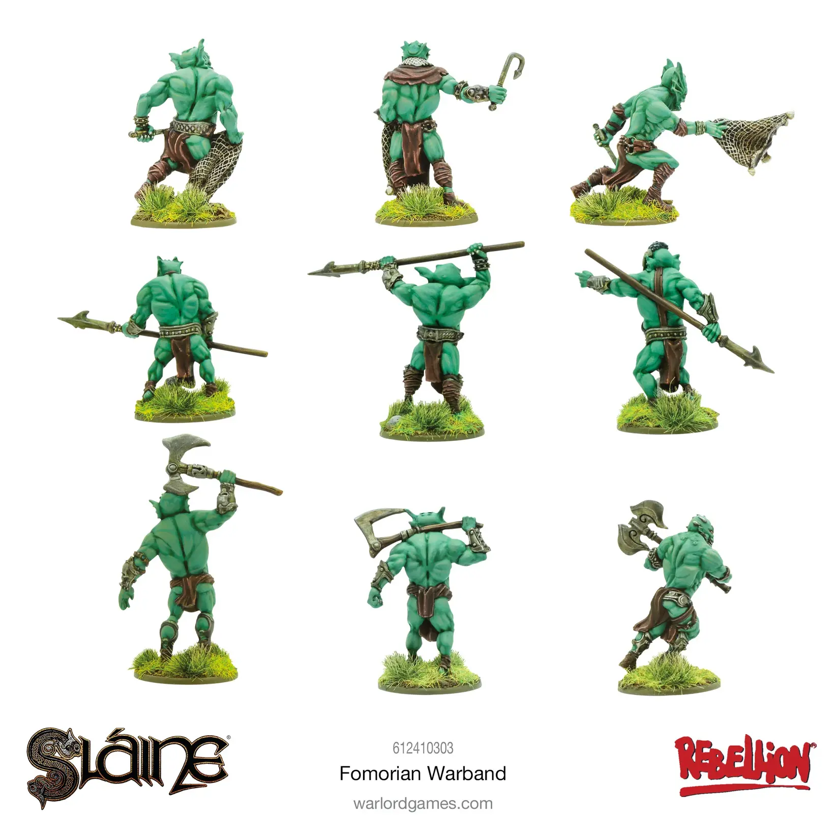 Warlord Games Slaine - Formorian Sea Demons Warband