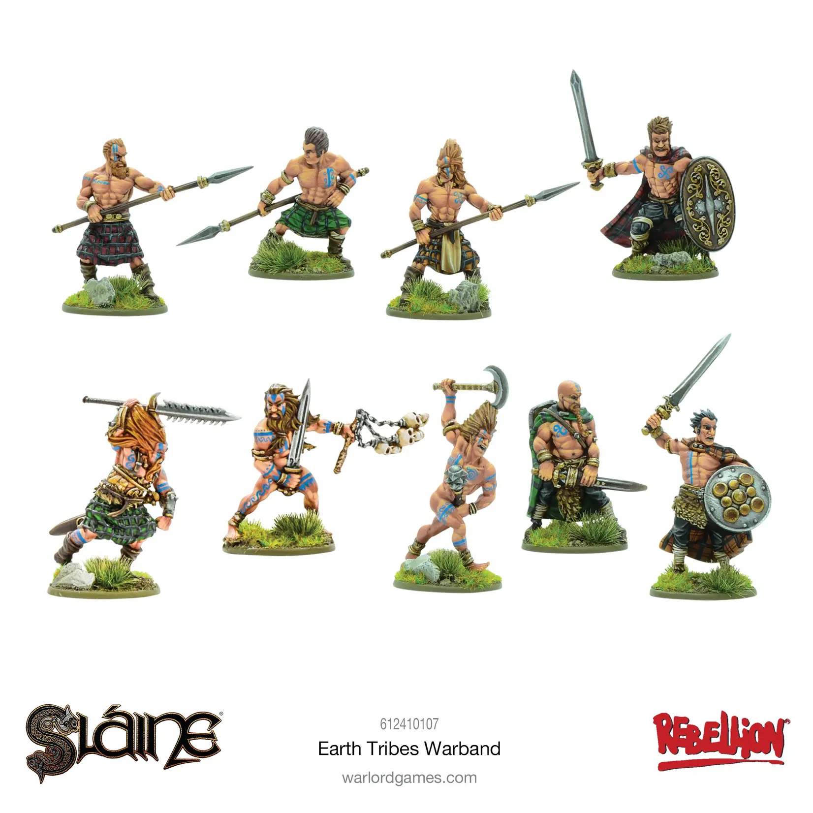 Warlord Games Slaine - Earth Tribes Warband