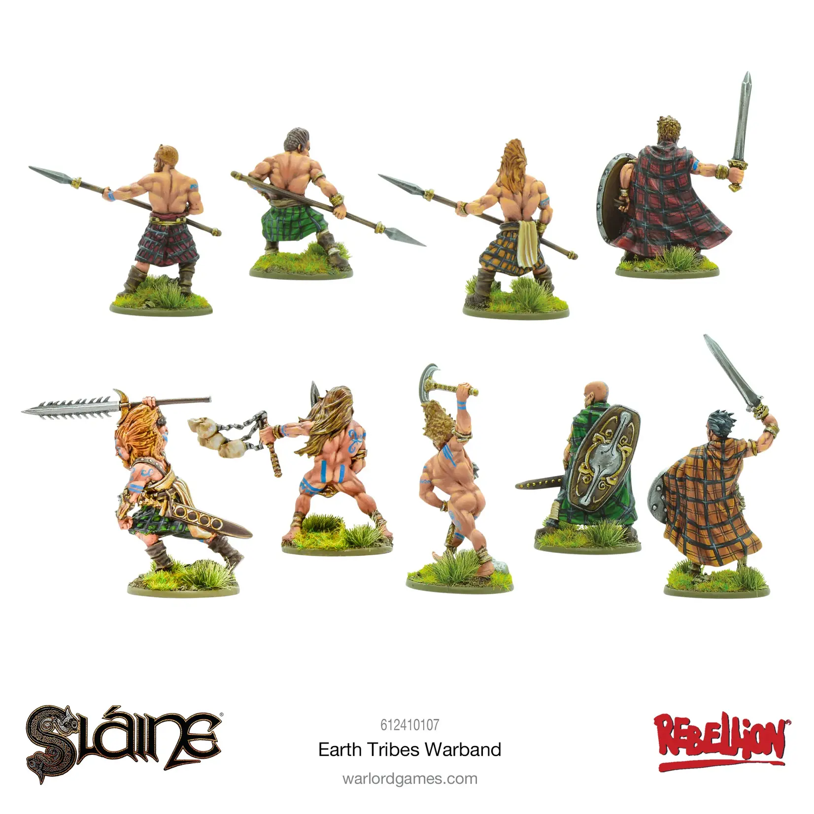 Warlord Games Slaine - Earth Tribes Warband