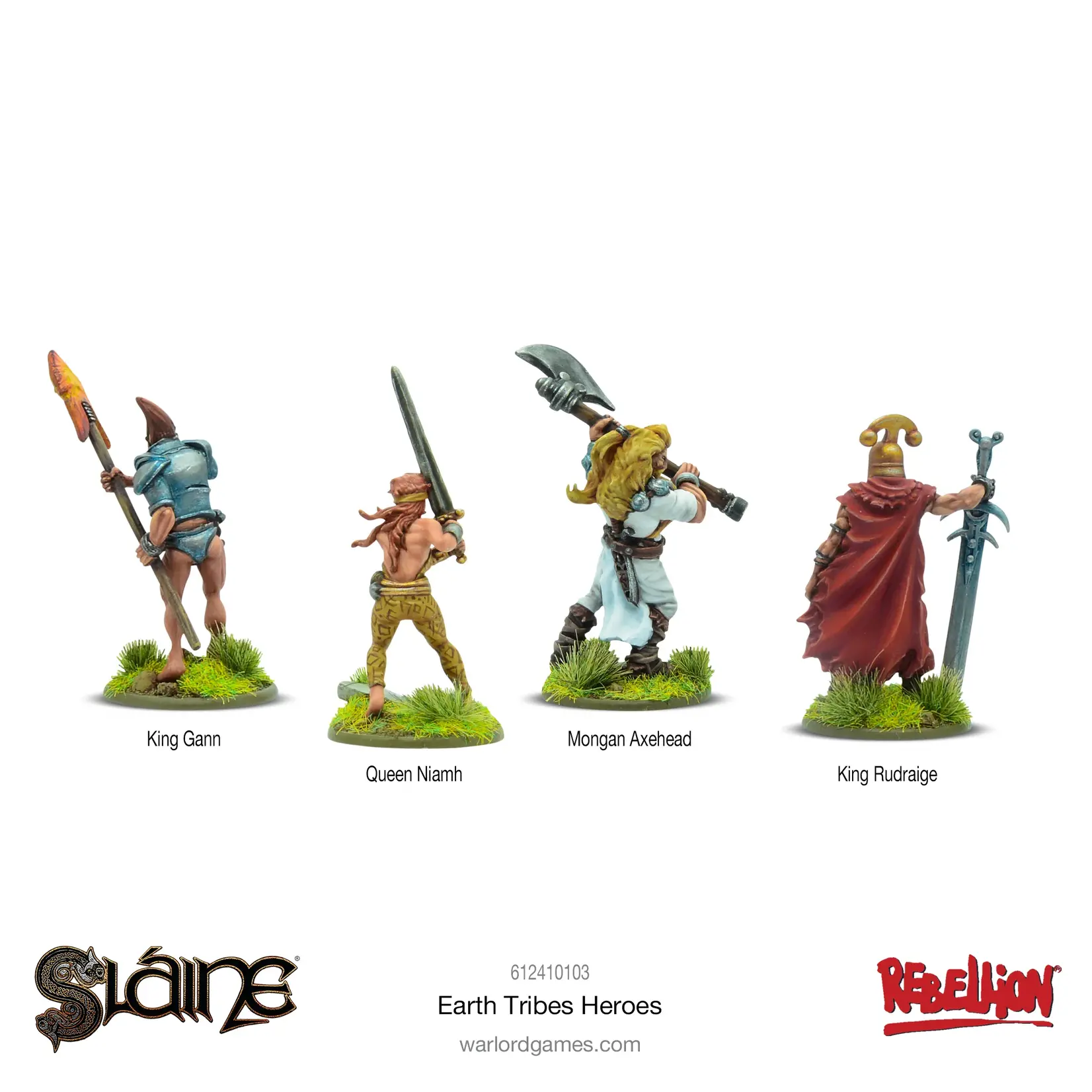 Warlord Games Slaine - Earth Tribes Heros