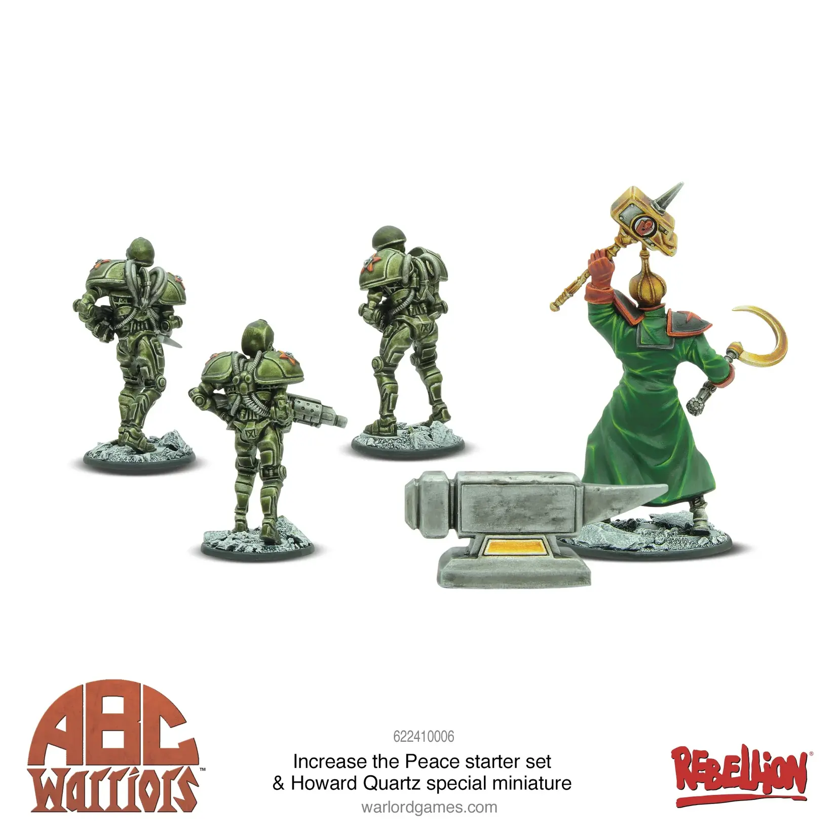 Warlord Games ABC Warriors: Increase the Peace Starter Set