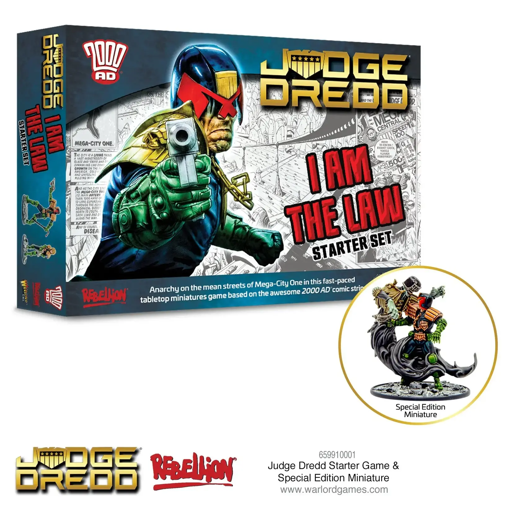 Warlord Games Judge Dredd: I am the Law! Starter Set