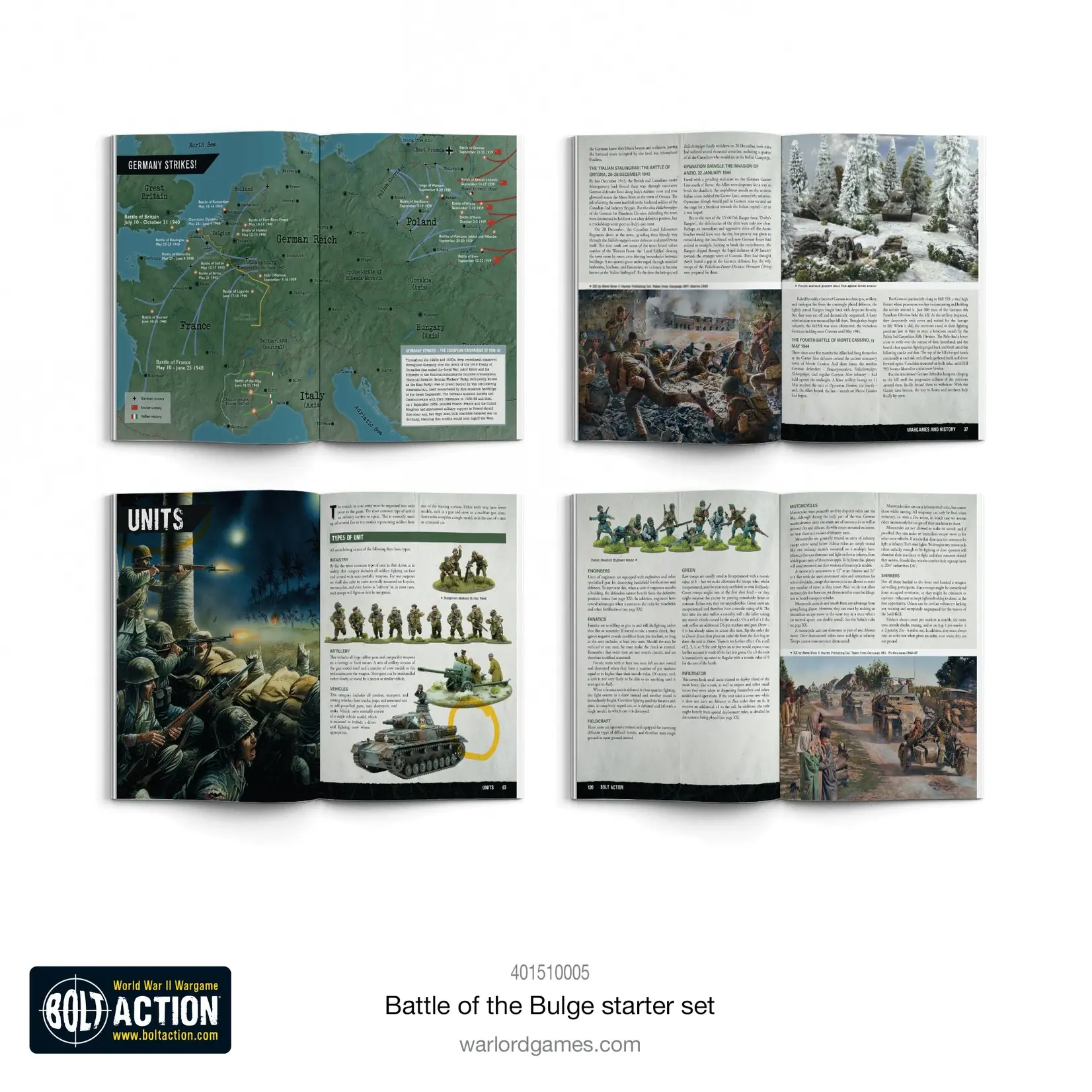 Warlord Games Battle of the Bulge - Bolt Action Starter Set