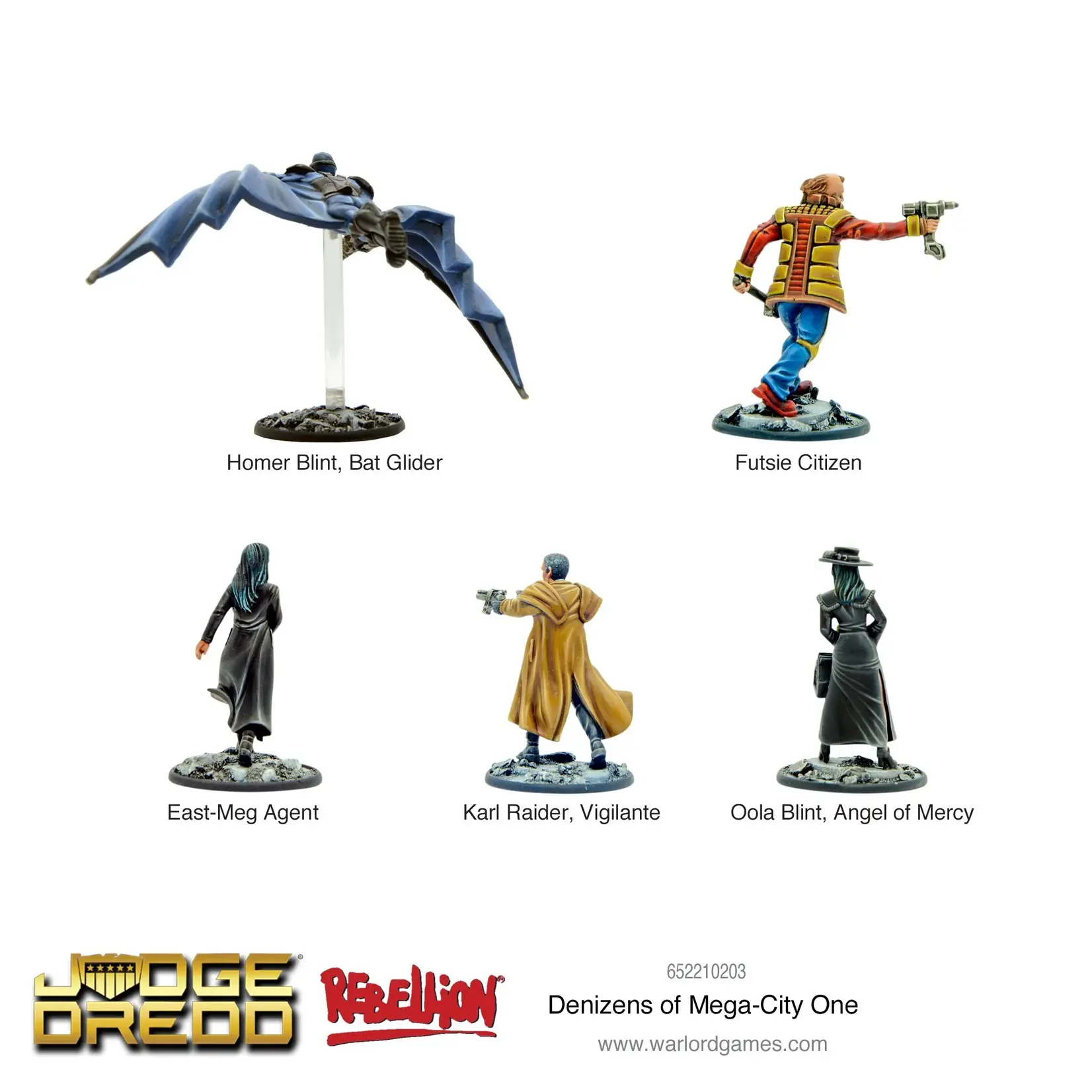 Warlord Games Judge Dredd: Denizens of Mega City 1