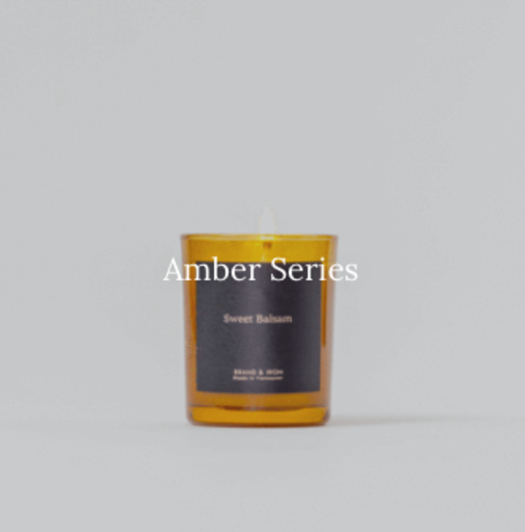Brand & Iron Amber Collection 8oz Candles
