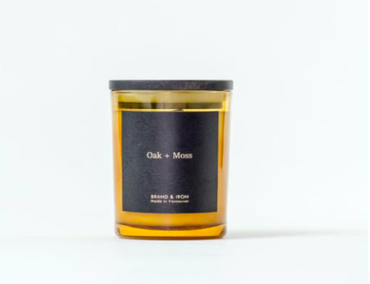 Brand & Iron Amber Collection 8oz Candles