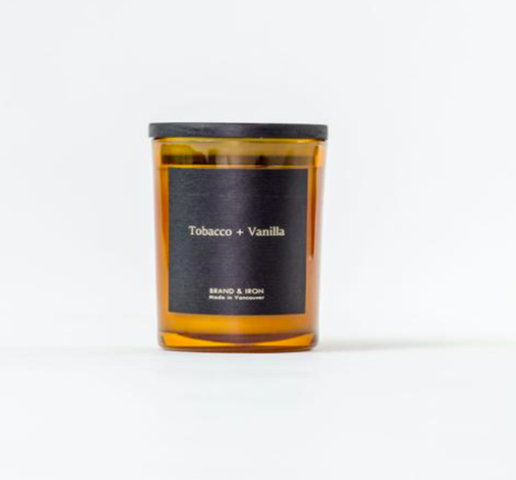 Brand & Iron Amber Collection 8oz Candles