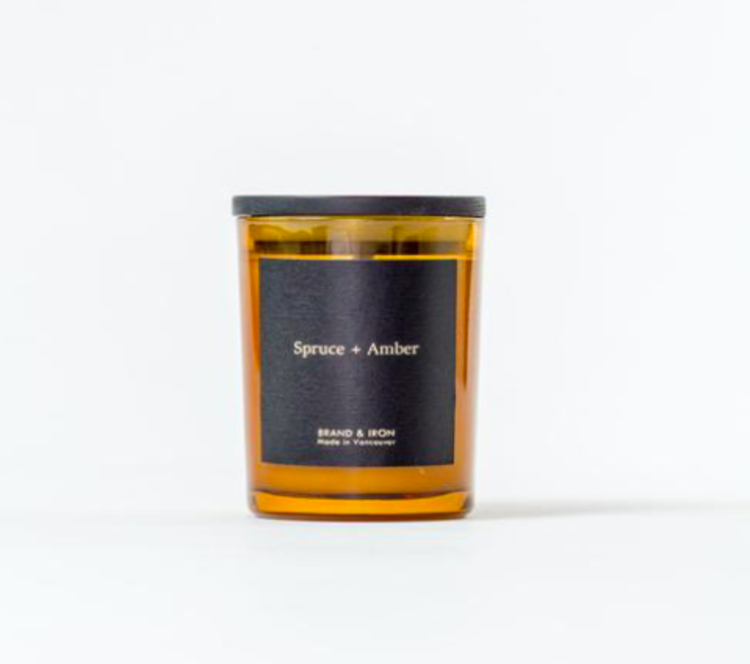 Brand & Iron Amber Collection 8oz Candles