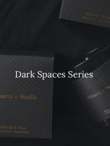Brand & Iron Dark Series 8.5 oz Boxed Candles