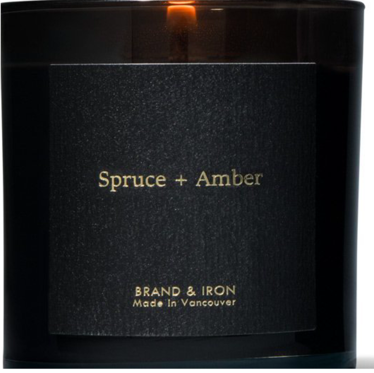 Brand & Iron Dark Series 8.5 oz Boxed Candles